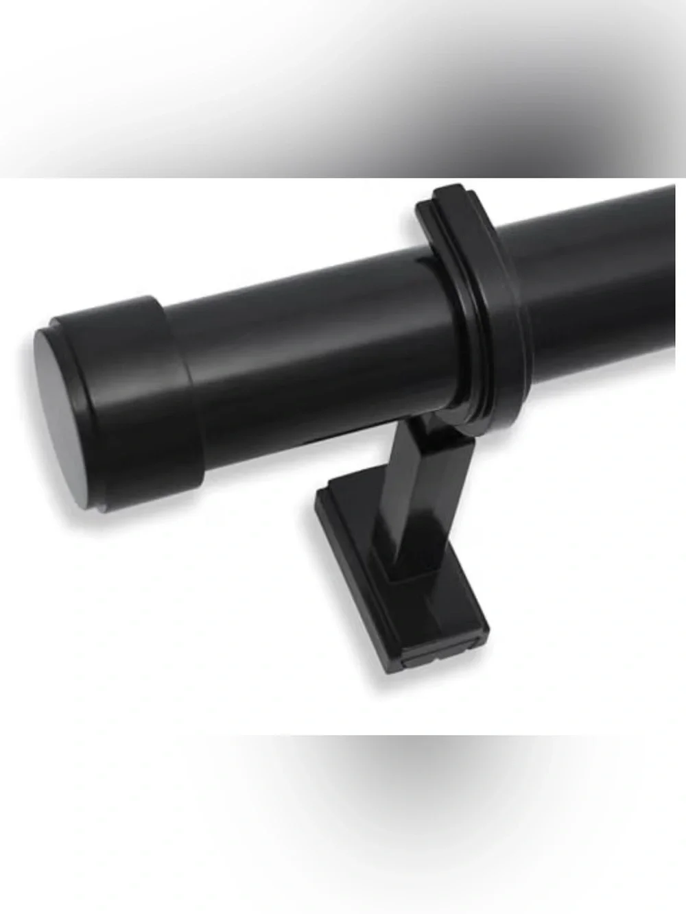 1 1/4” Curtain Rod 14 Ft - BLACK